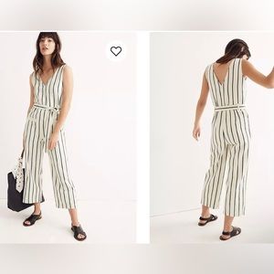 Madewell NWT
Striped Pull-On Jumpsuit